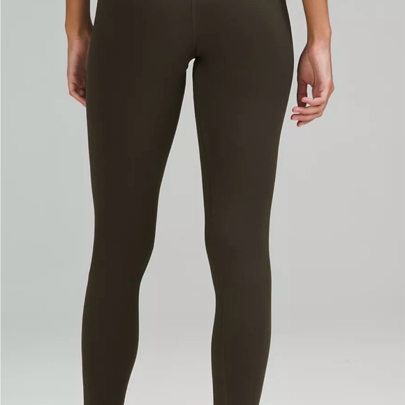 lululemon athletica align Dark Olive Green Leggings 28” - Picture 2 of 12